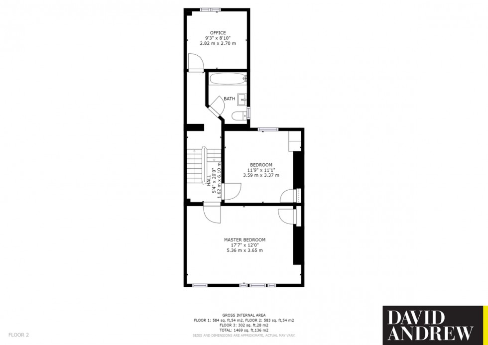 Floorplan for Avenell Road, N5 1BT