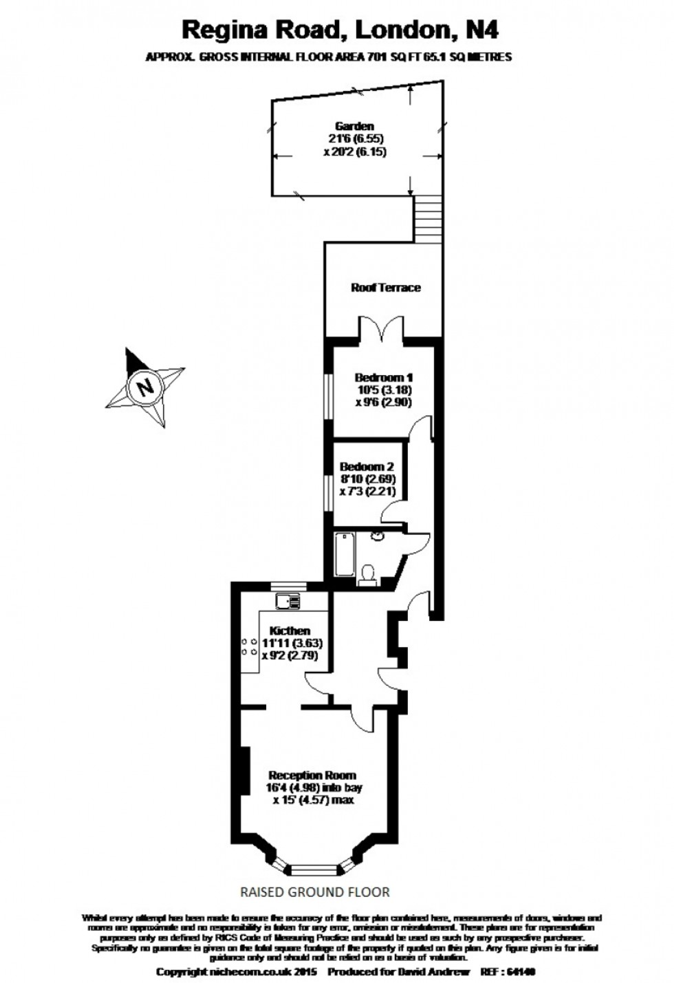 Floorplan for Regina Road N4 3PP