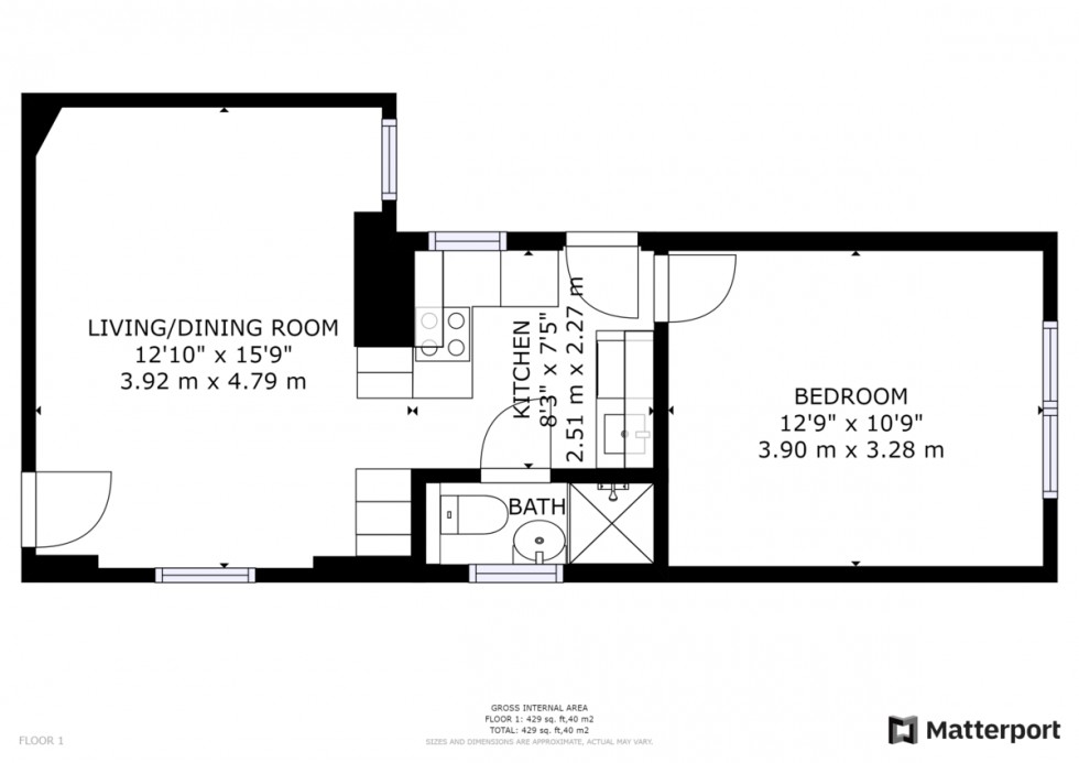 Floorplan for Church Crescent, N10 3NA