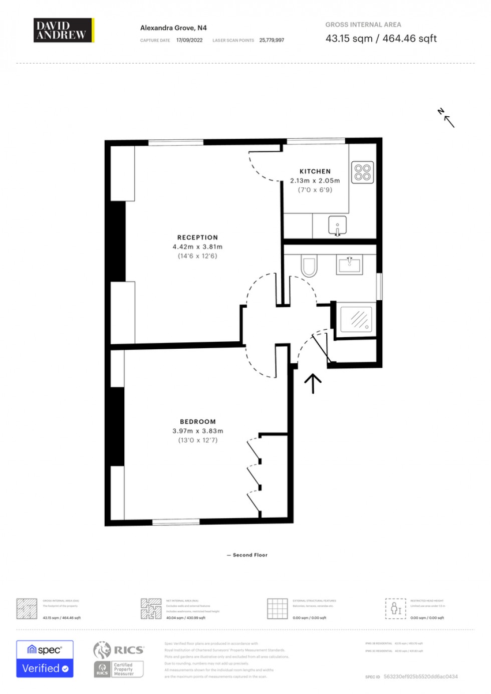 Floorplan for Alexandra Grove, N4 2LF
