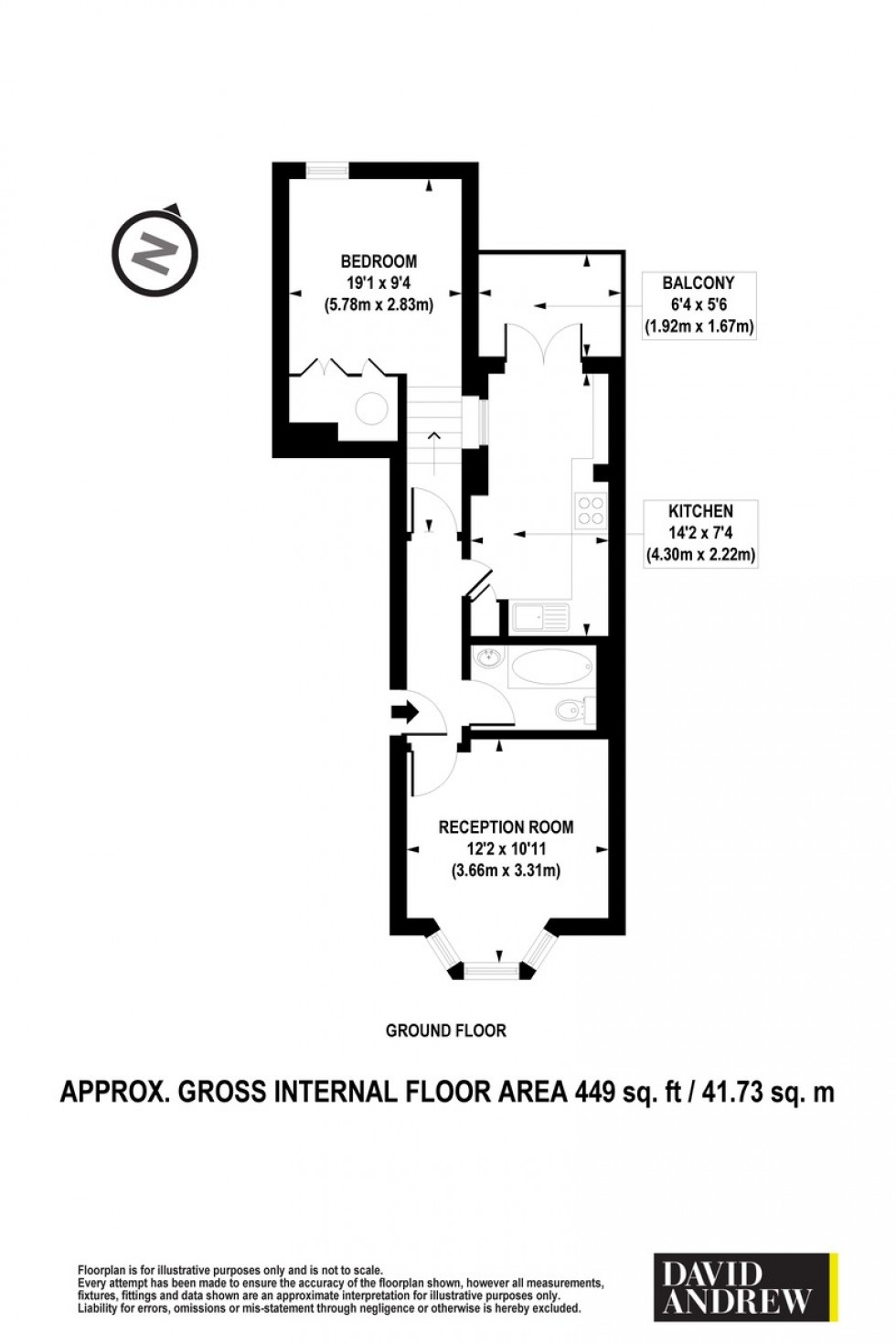 Floorplan for Sach Road, E5 9LJ